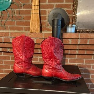 ACME Red Heeled Boots
